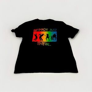 Lakeside Florida Music Jazz Festival Black Concert Tee Shirt men’s Large